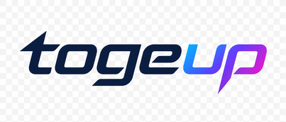 Logo togeup berwarna koral